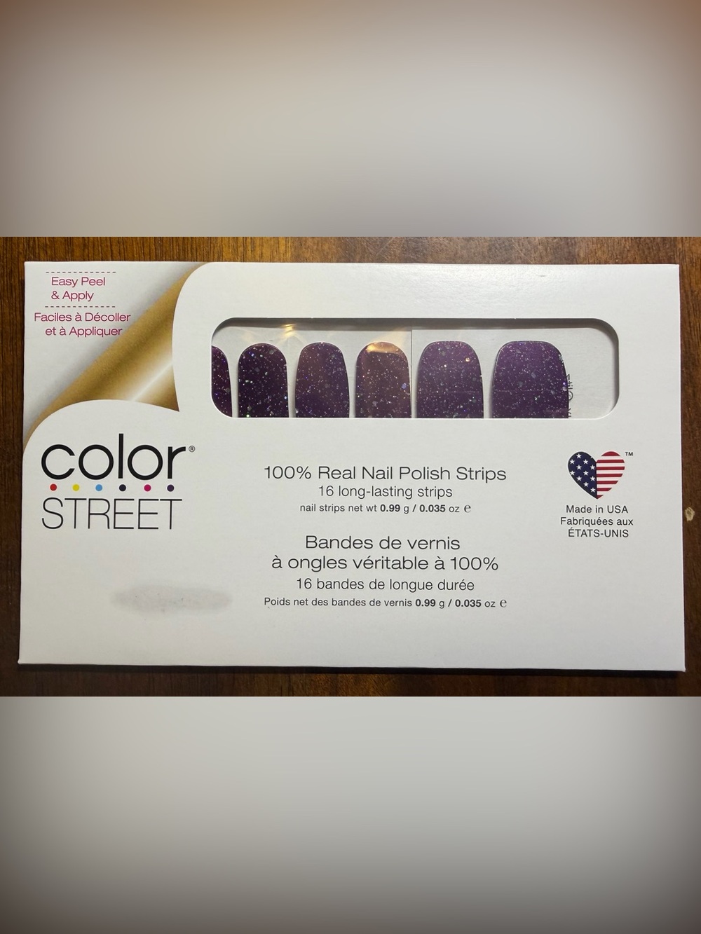 RETIRED Color Street Set (Bordeaux Glitz)